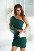  Short dress model 193794 Bicotone 