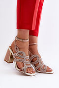  Heel sandals model 197173 Step in style 