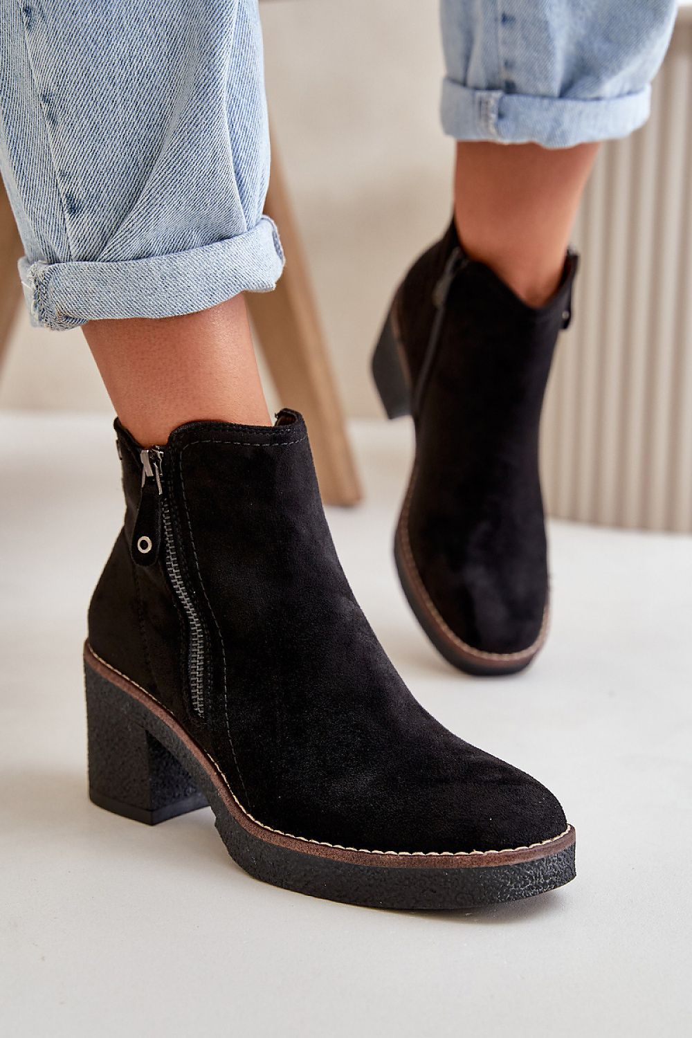  Heel boots model 199079 Step in style 