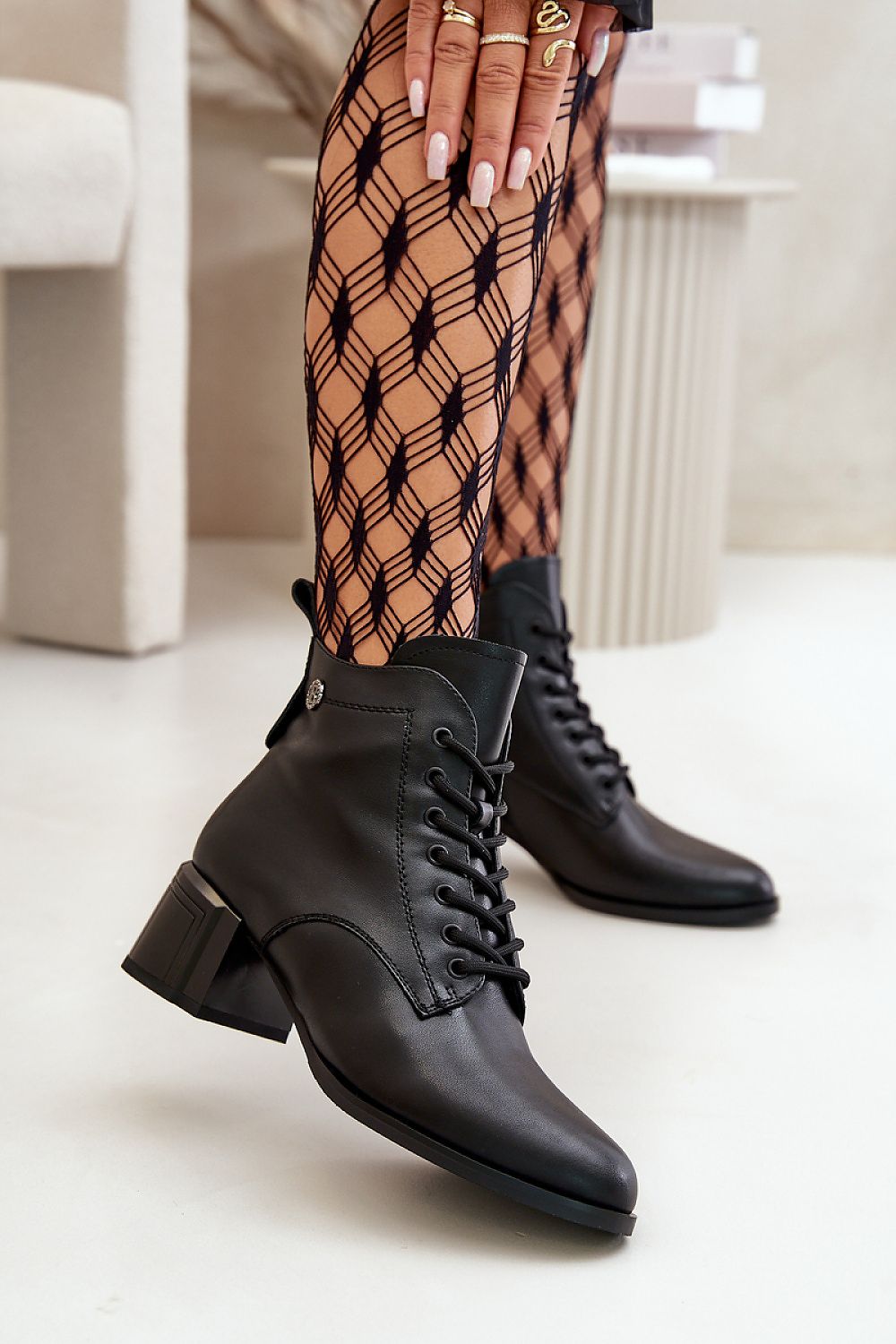  Heel boots model 199301 Step in style 