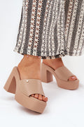  Heeled sandals model 209944 Step in style 