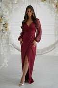  Long dress model 219704 Bicotone 
