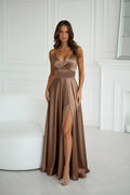  Long dress model 220834 Bicotone 